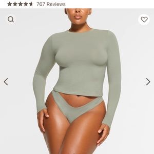 Skims Cotton Jersey in Mineral